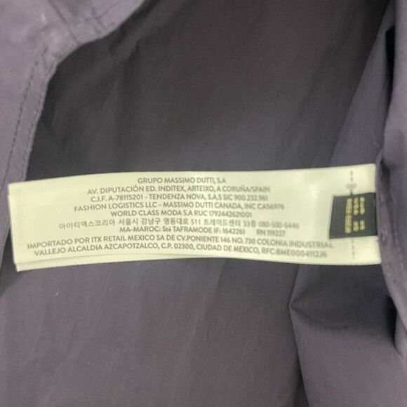 Massimo Dutti Womens Button Shirt Blouse XS Poplin Long Sleeve 5134/792 NWT - Picture 6 of 11